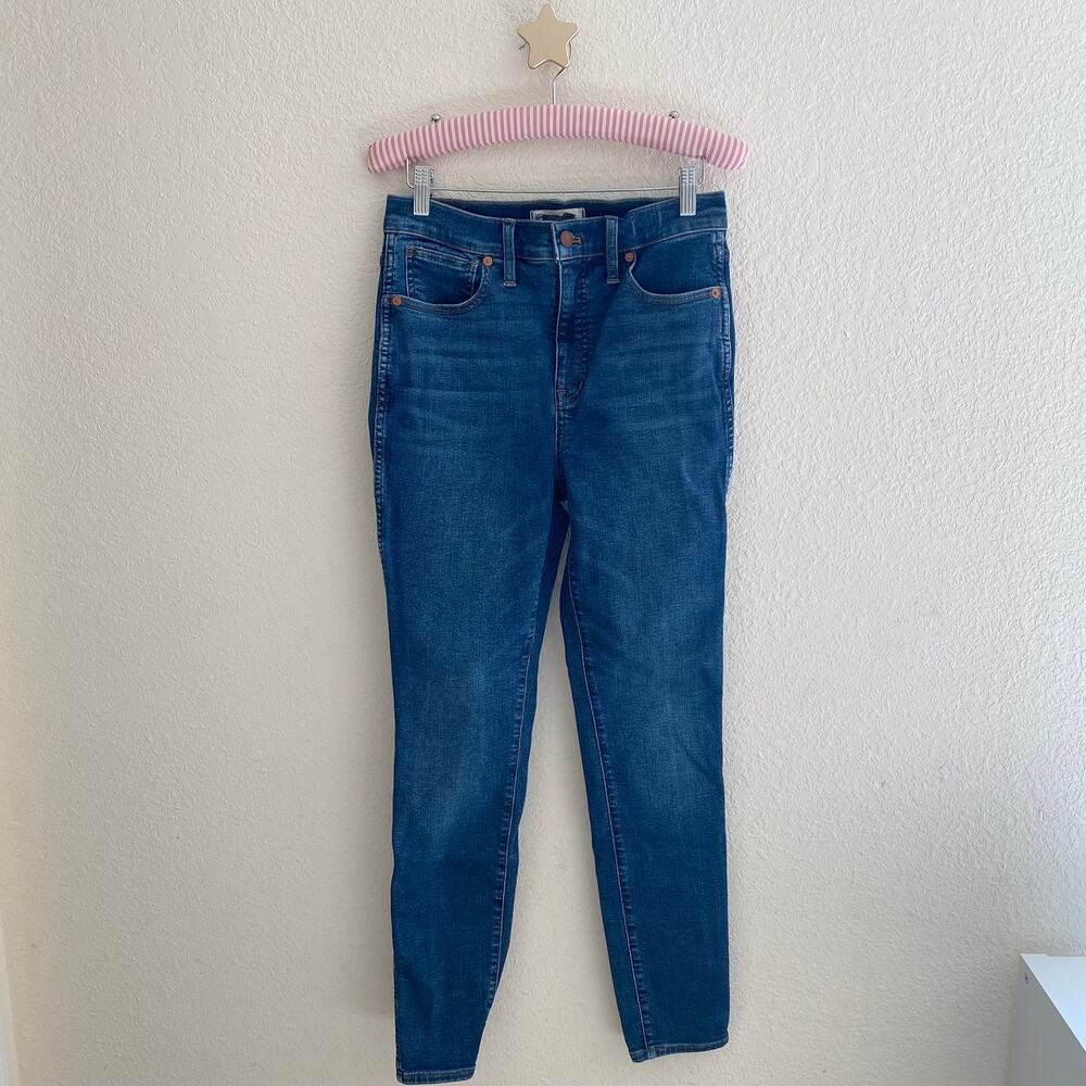 Madewell 10” High-Rise Skinny Denim Blue Jeans Women’s Size 27